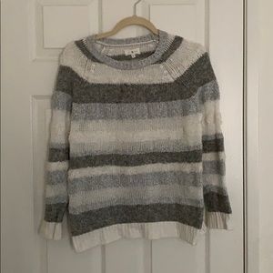 Lou&grey soft fuzzy grey sweater